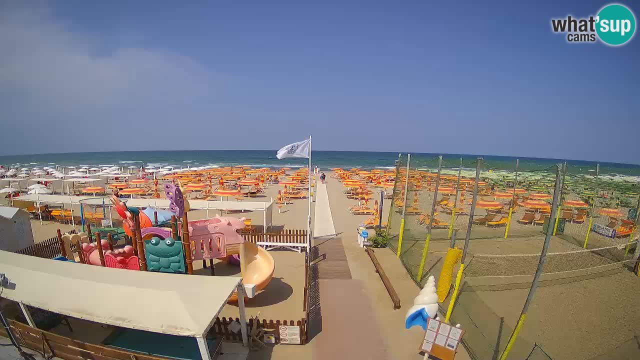 Webcam météo de Riccione – Plage Zona 3