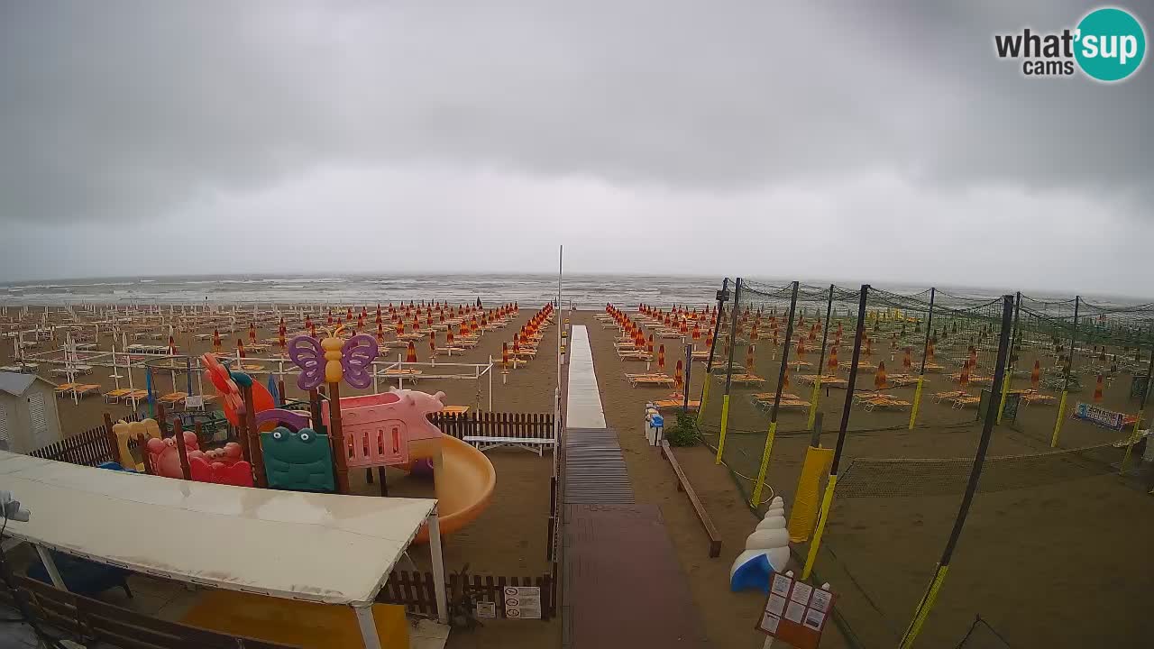 Riccione web kamera – Plaža Zona 3