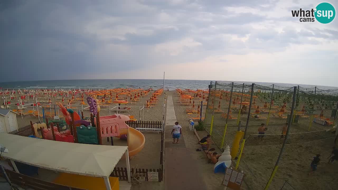 Cámara web de Riccione – Playa Zona 3