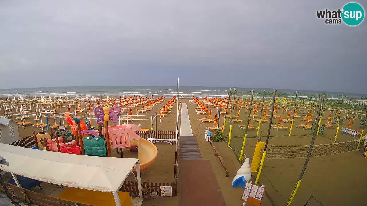 Riccione web kamera – Plaža Zona 3