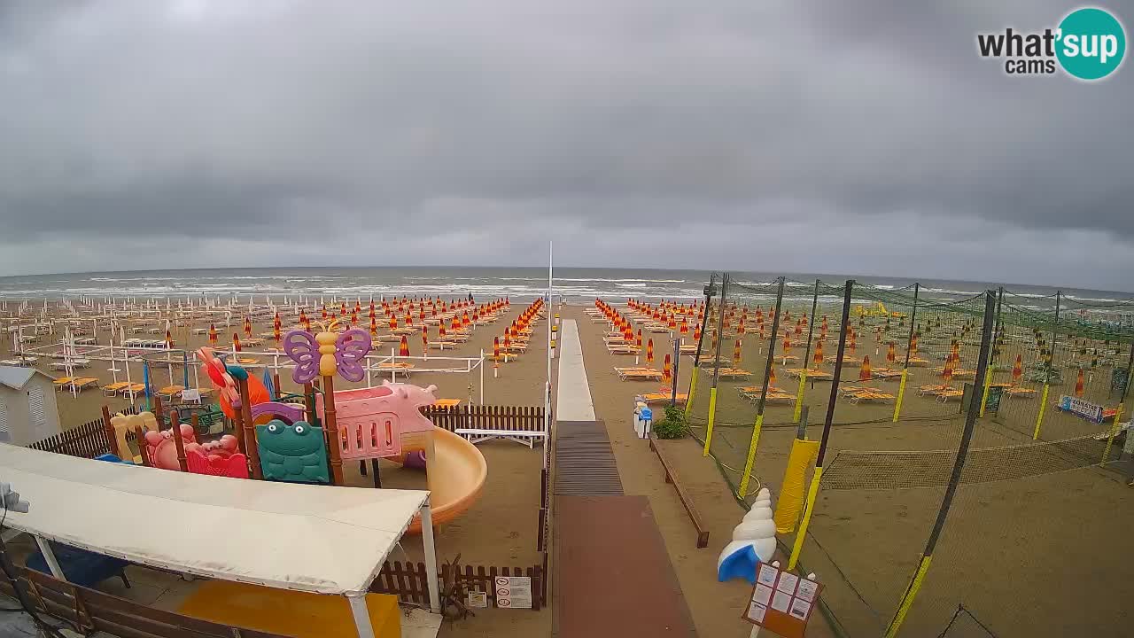 Webcam météo de Riccione – Plage Zona 3