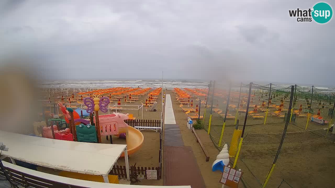 Webcam météo de Riccione – Plage Zona 3
