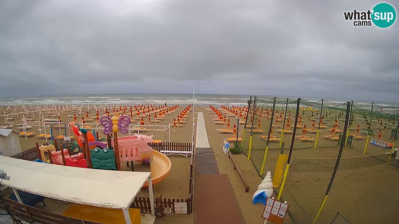 Webcam météo de Riccione – Plage Zona 3
