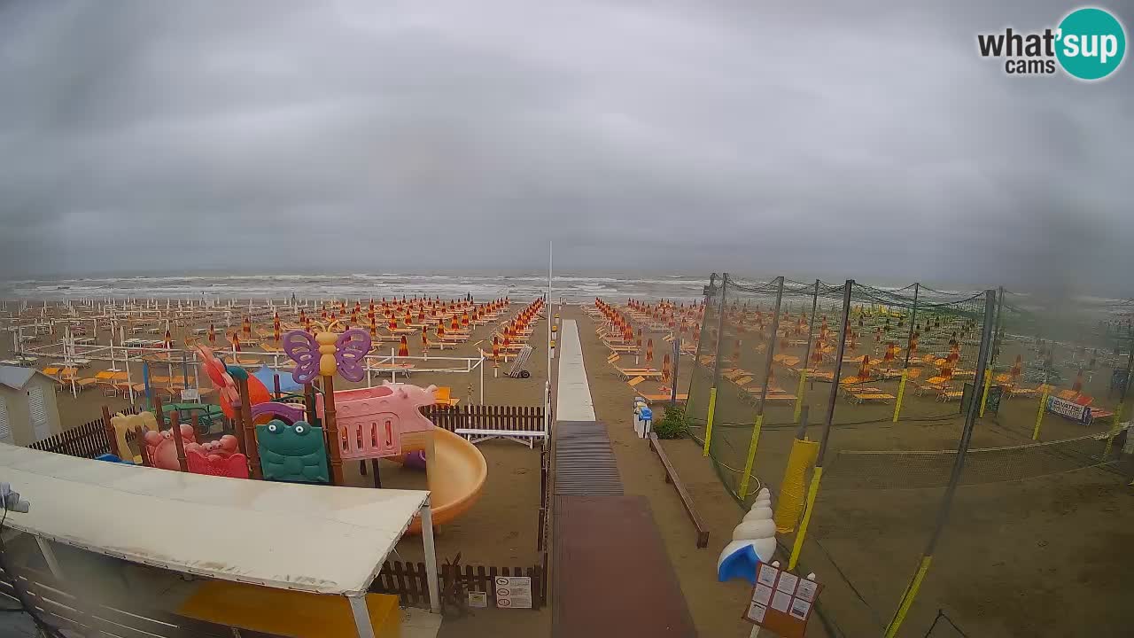 Riccione web kamera – Plaža Zona 3