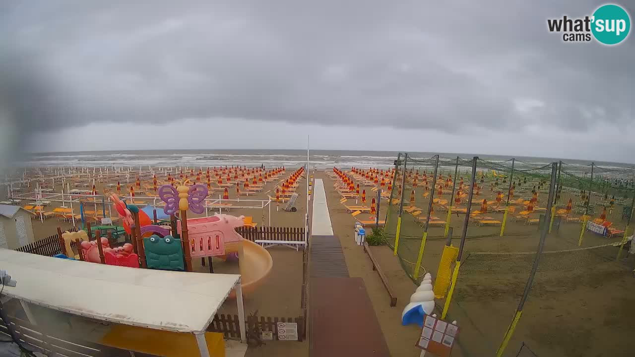 Webcam météo de Riccione – Plage Zona 3