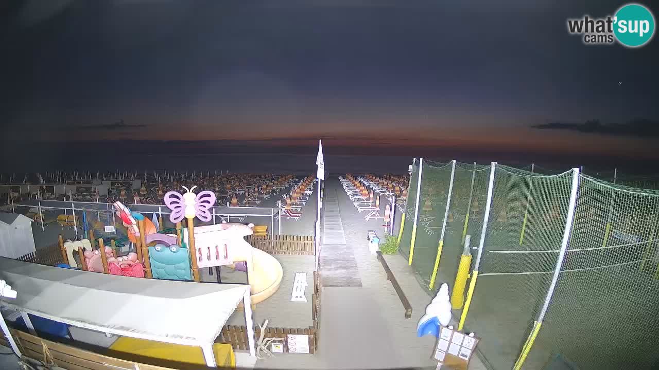 Riccione webcam – Zona 3 Riccione beach
