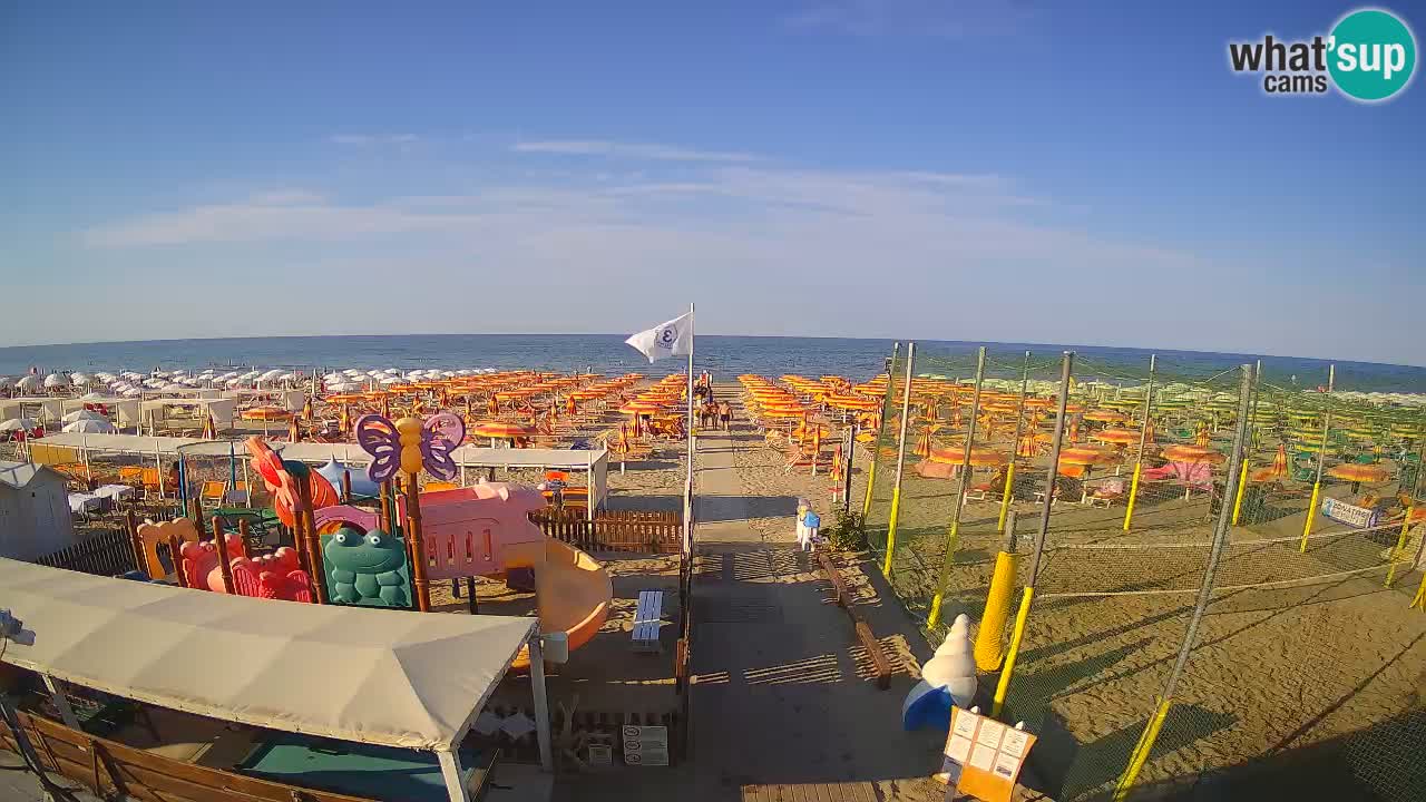 Webcam Strand Riccione – Spiaggia Zona 3 Riccione