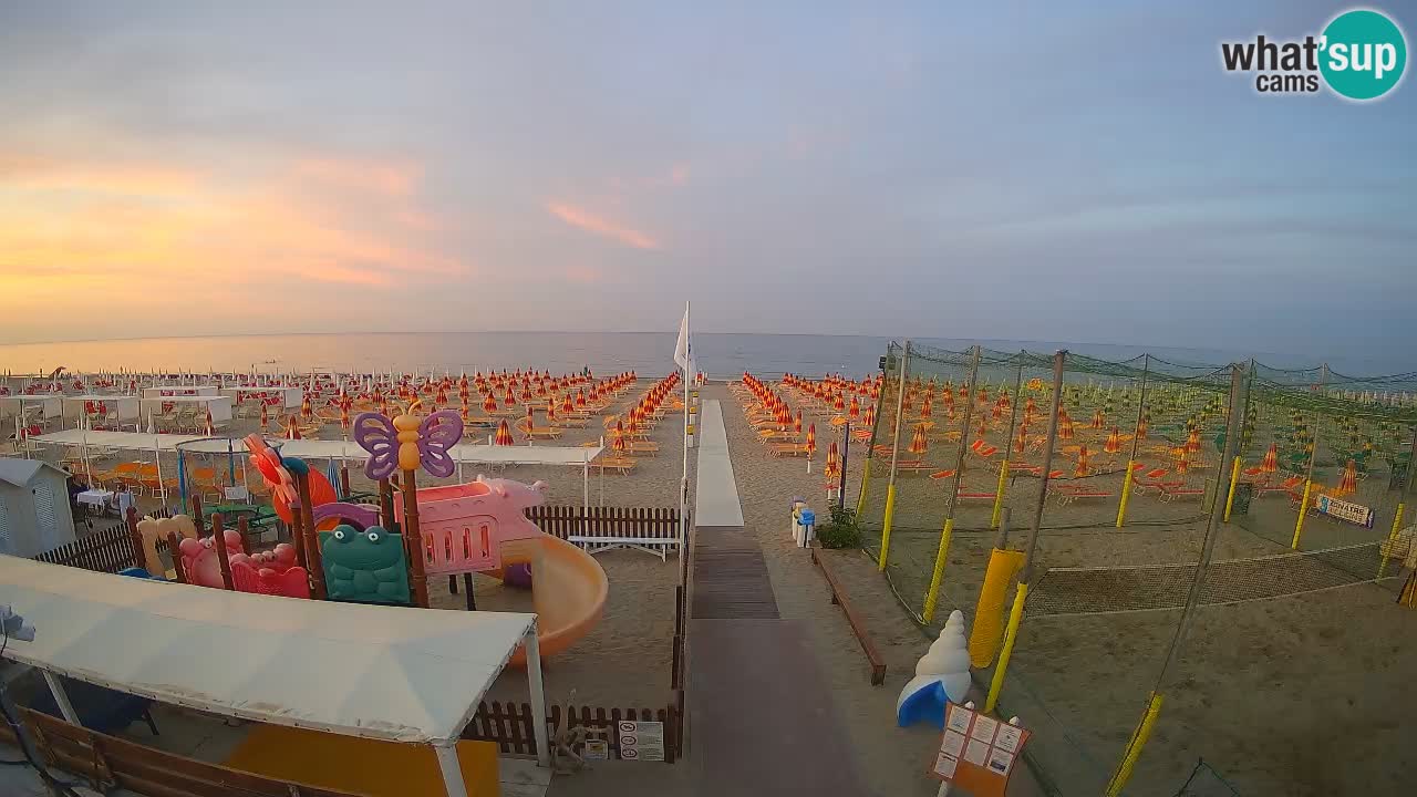 Riccione webcam – Zona 3 Riccione beach