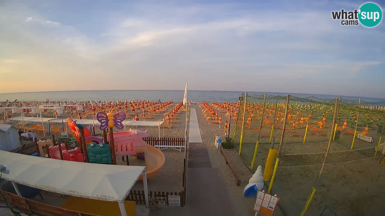 Riccione webcam – Zona 3 Riccione beach