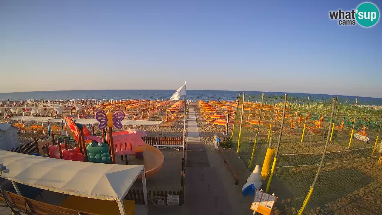 Webcam Strand Riccione – Spiaggia Zona 3 Riccione