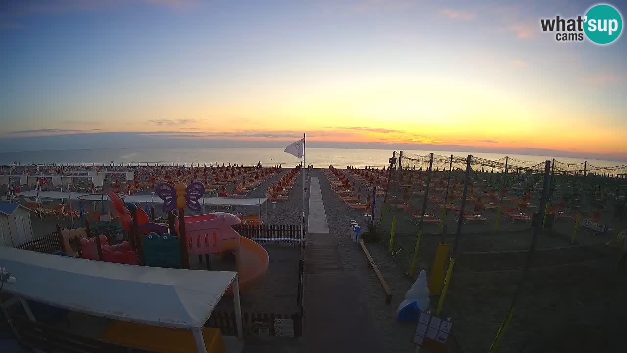 Riccione webcam – Zona 3 Riccione beach