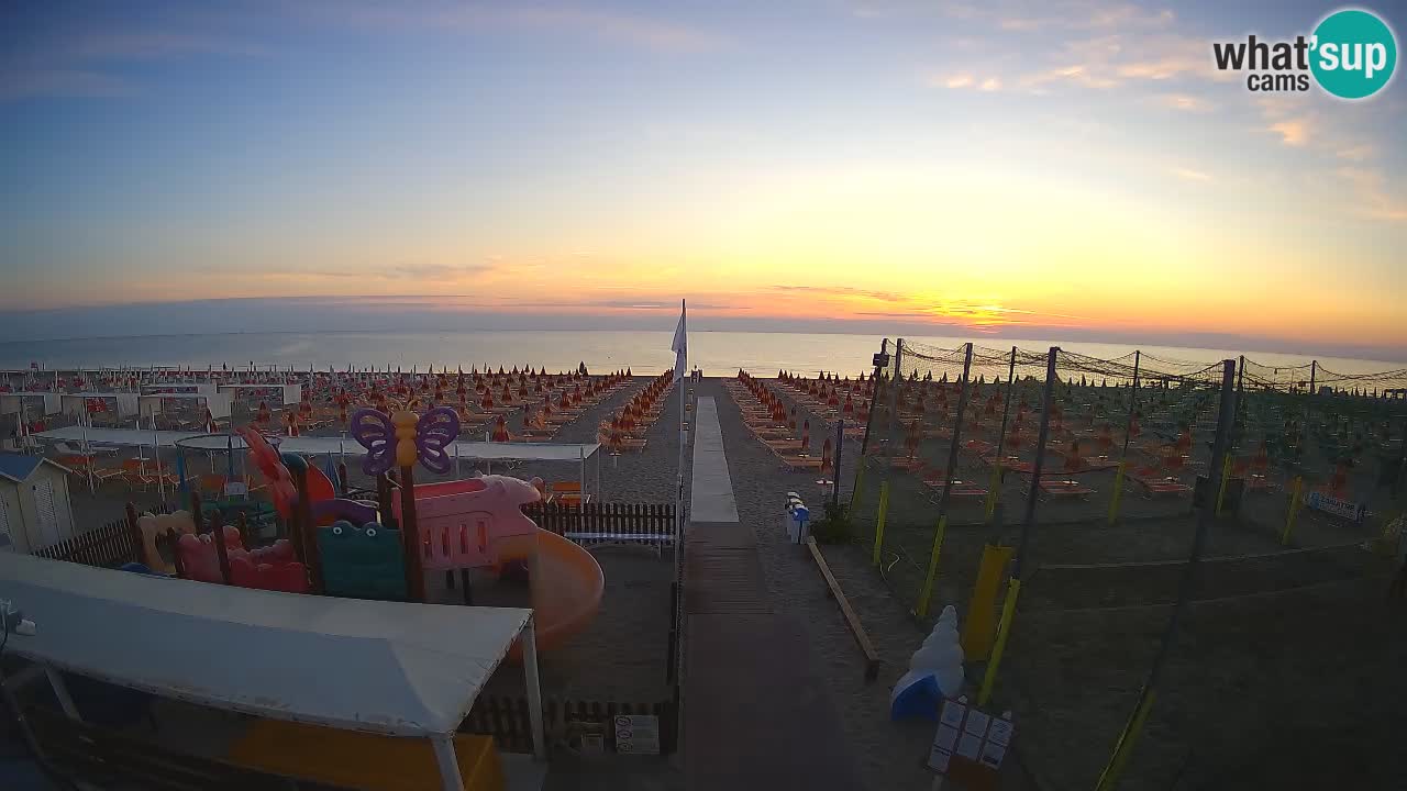 Webcam météo de Riccione – Plage Zona 3