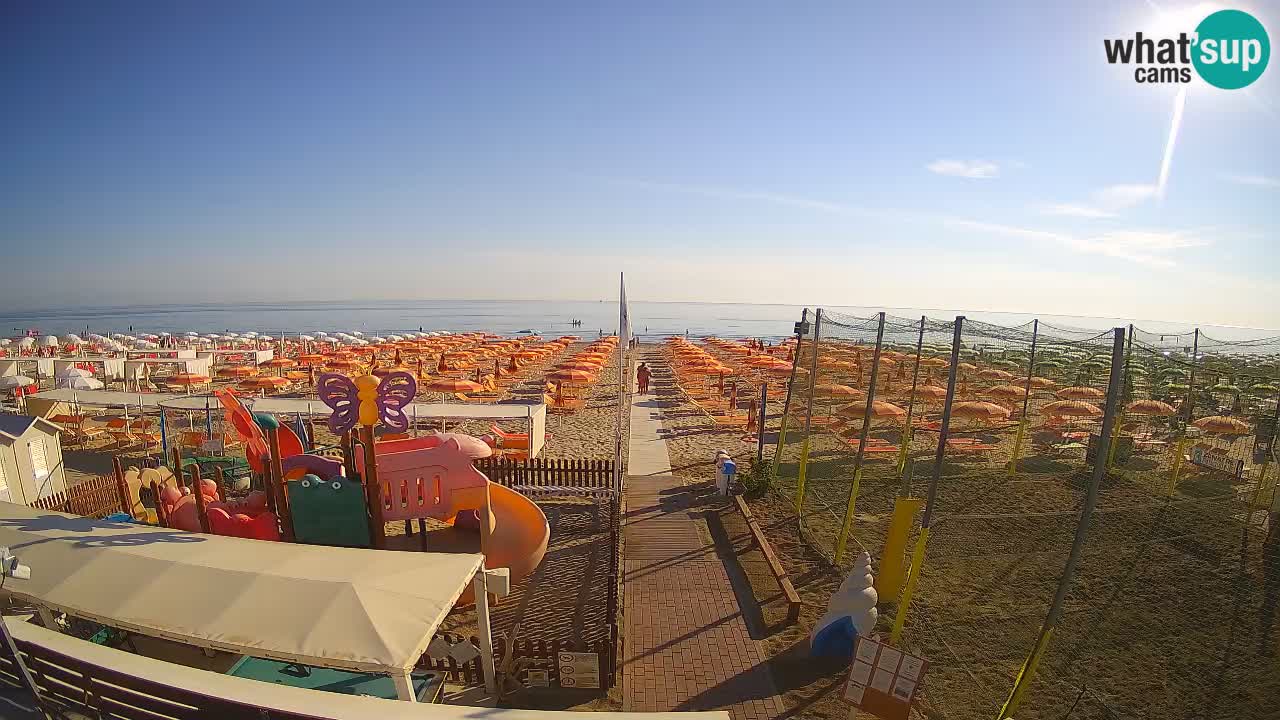 Webcam météo de Riccione – Plage Zona 3