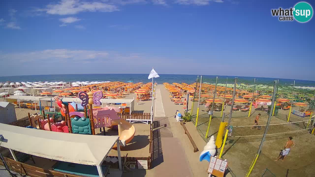Cámara web de Riccione – Playa Zona 3