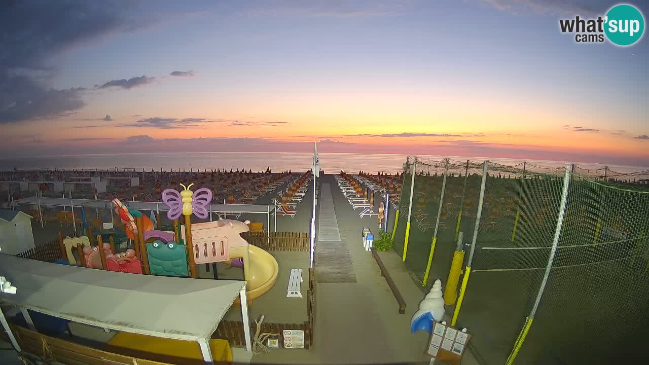 Riccione web kamera – Plaža Zona 3
