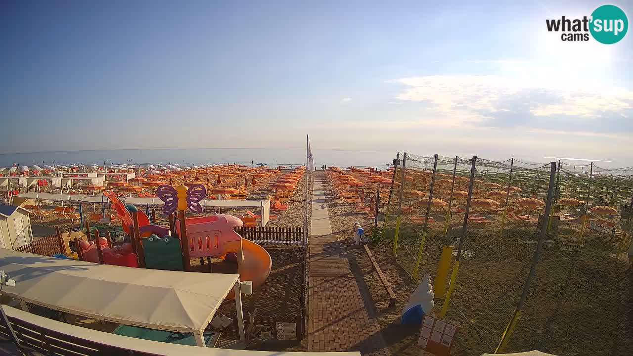 Riccione web kamera – Plaža Zona 3
