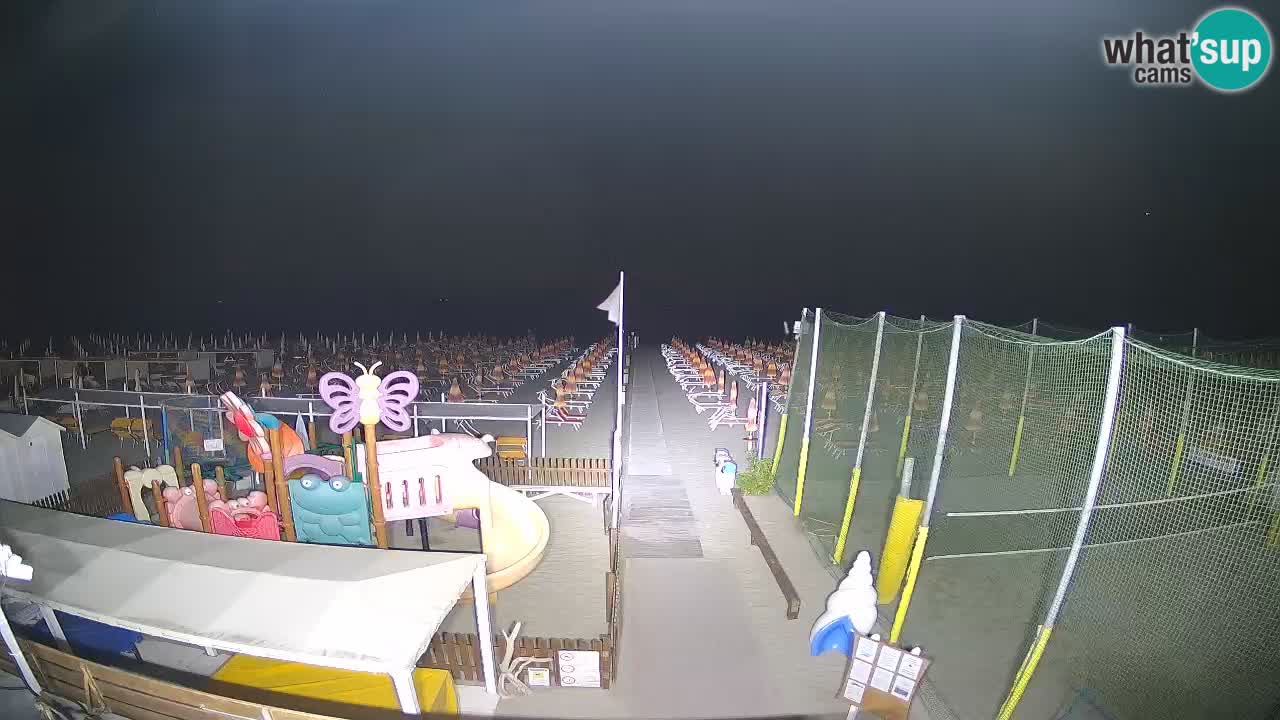 Webcam météo de Riccione – Plage Zona 3
