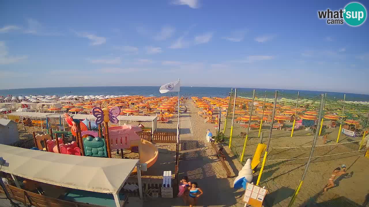 Riccione webcam – Zona 3 Riccione beach