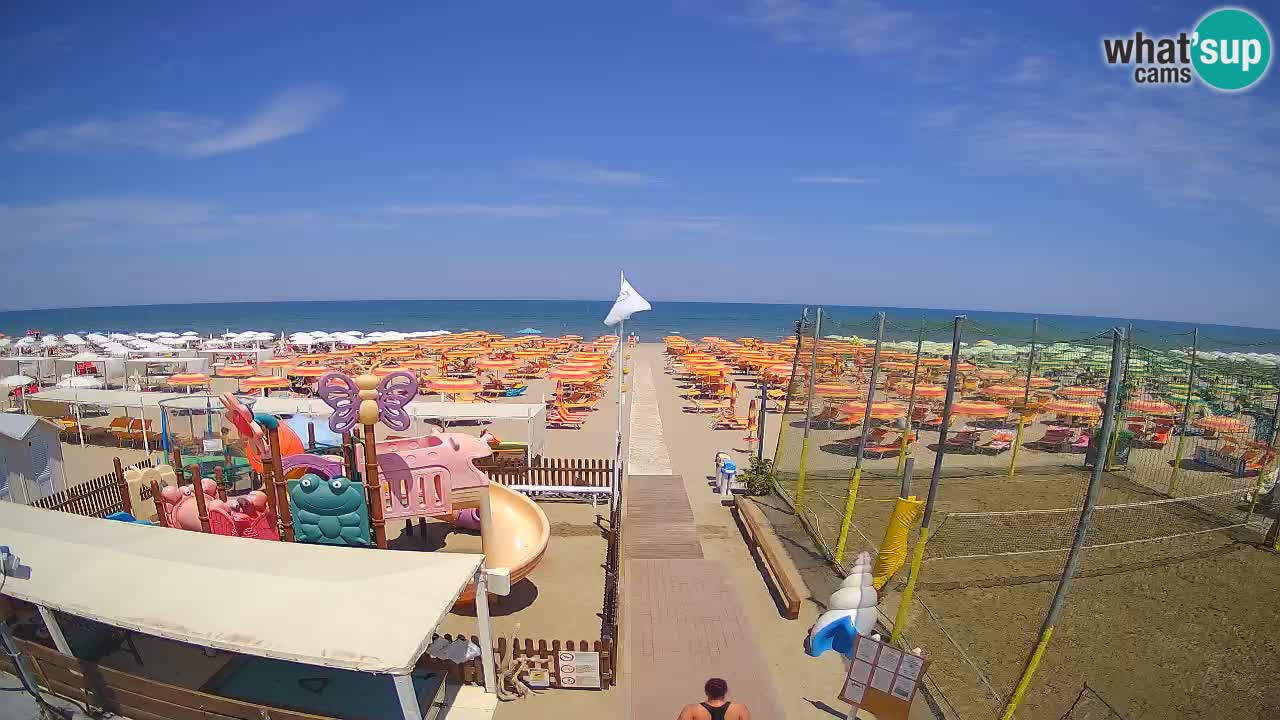Riccione webcam – Zona 3 Riccione beach