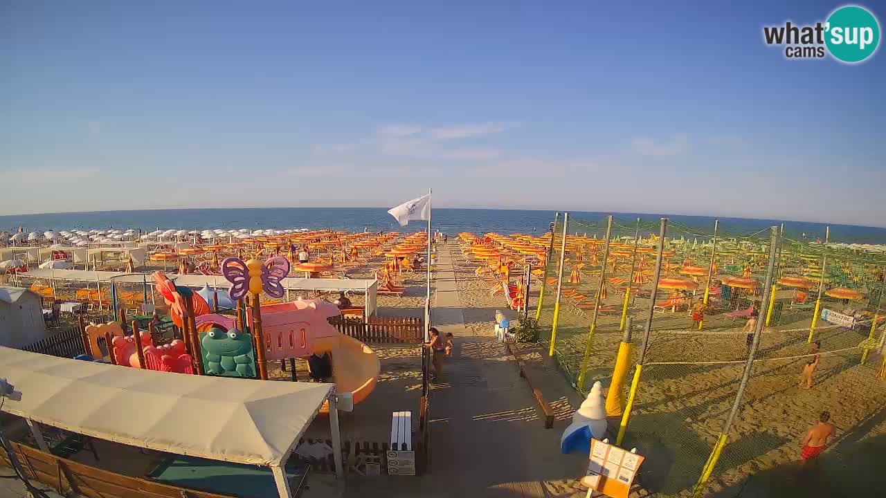 Riccione webcam – Zona 3 Riccione beach