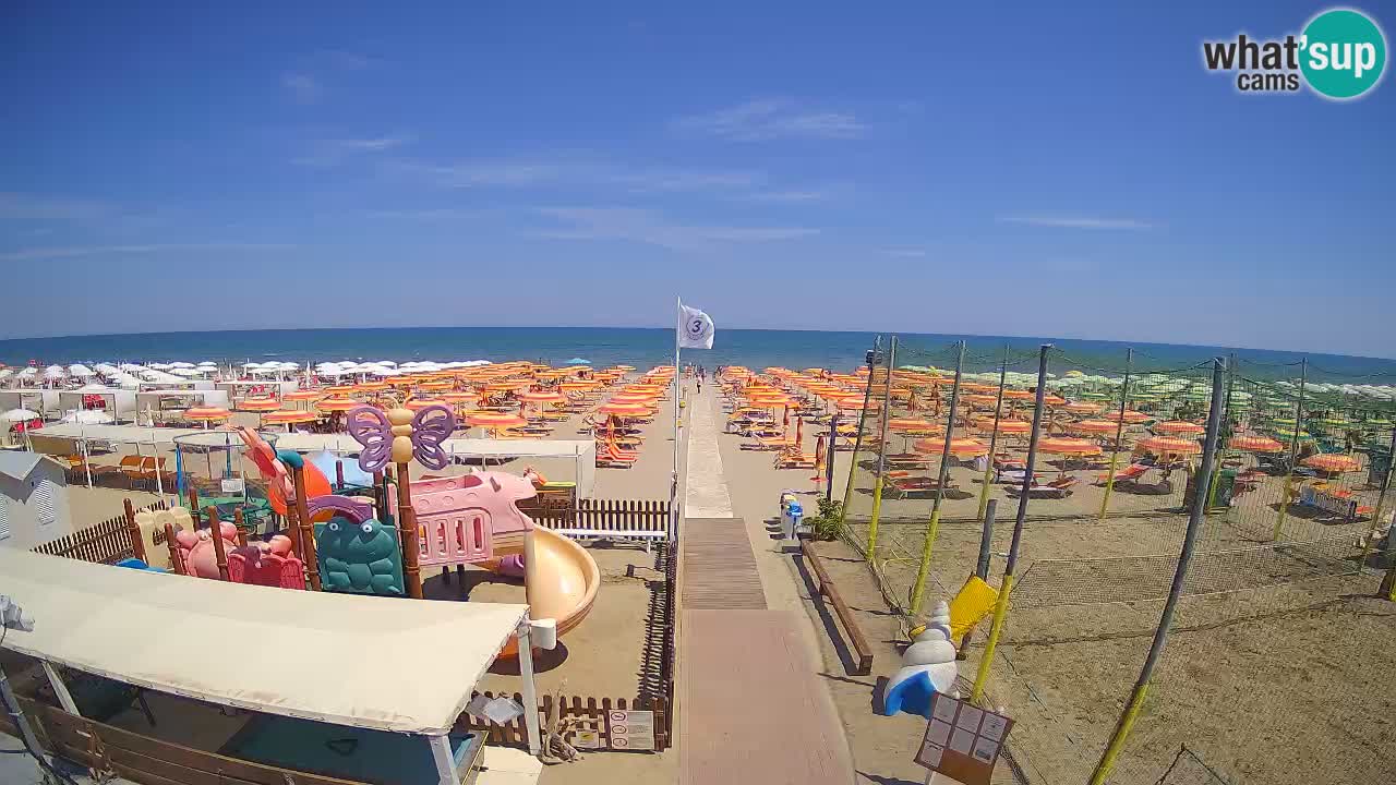 Cámara web de Riccione – Playa Zona 3