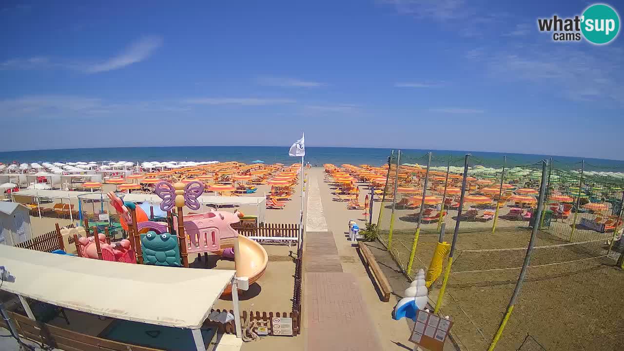 Webcam Strand Riccione – Spiaggia Zona 3 Riccione