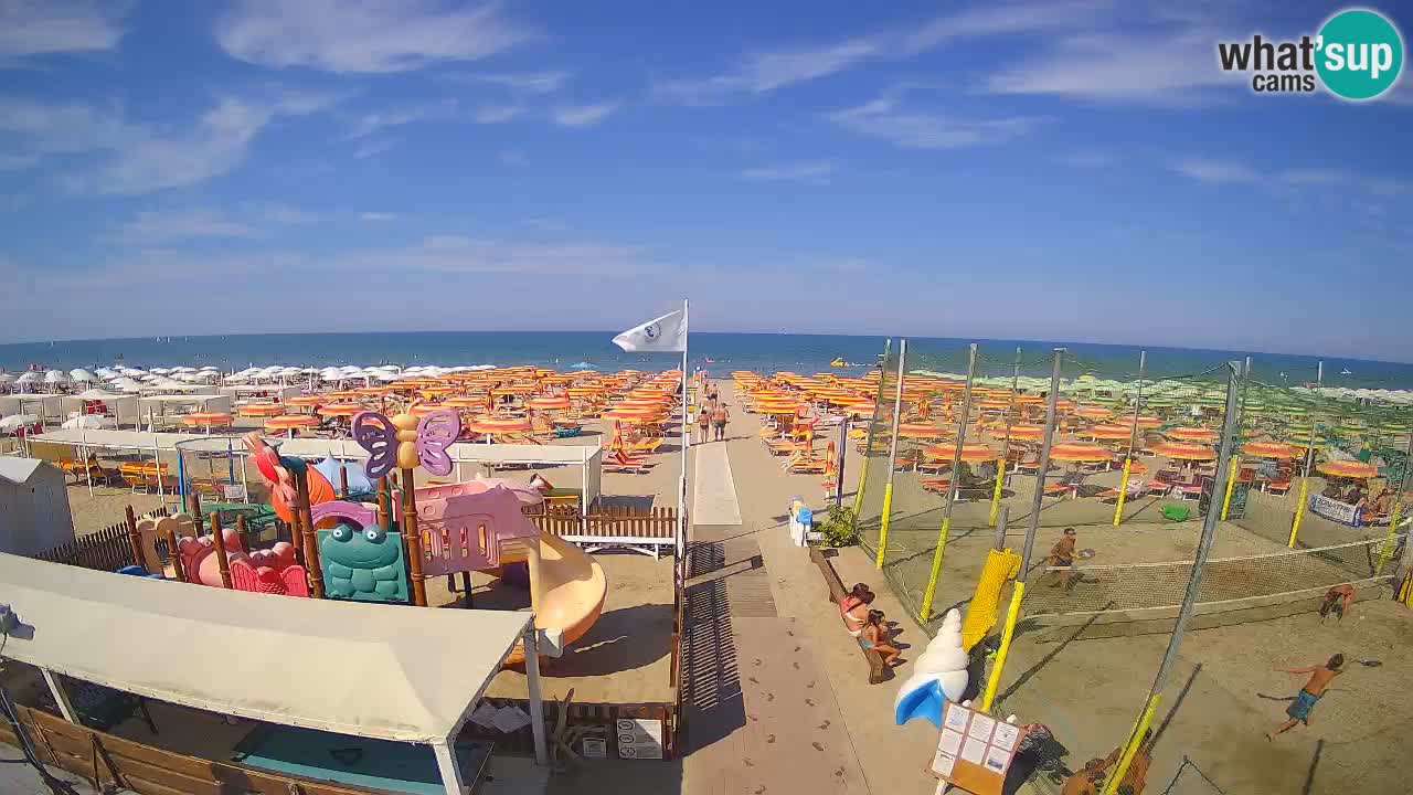 Webcam Strand Riccione – Spiaggia Zona 3 Riccione