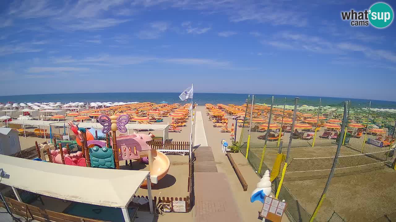 Riccione web kamera – Plaža Zona 3