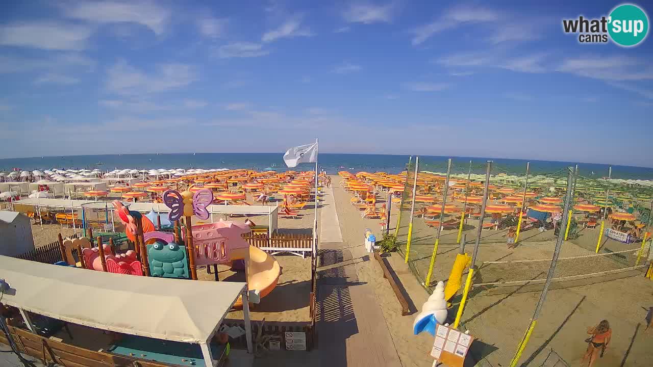 Webcam météo de Riccione – Plage Zona 3