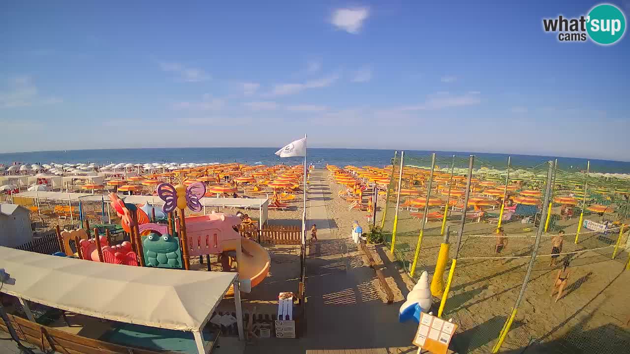 Riccione webcam – Zona 3 Riccione beach