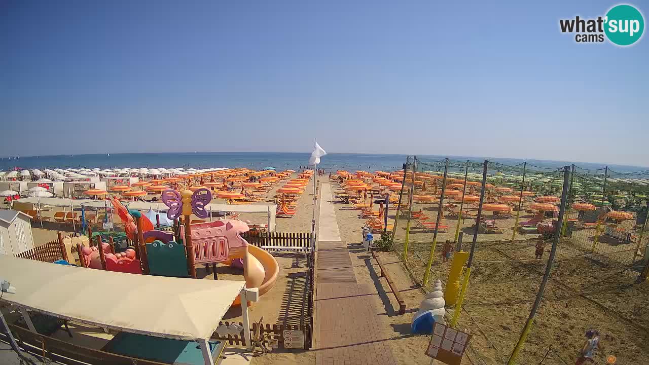 Webcam météo de Riccione – Plage Zona 3