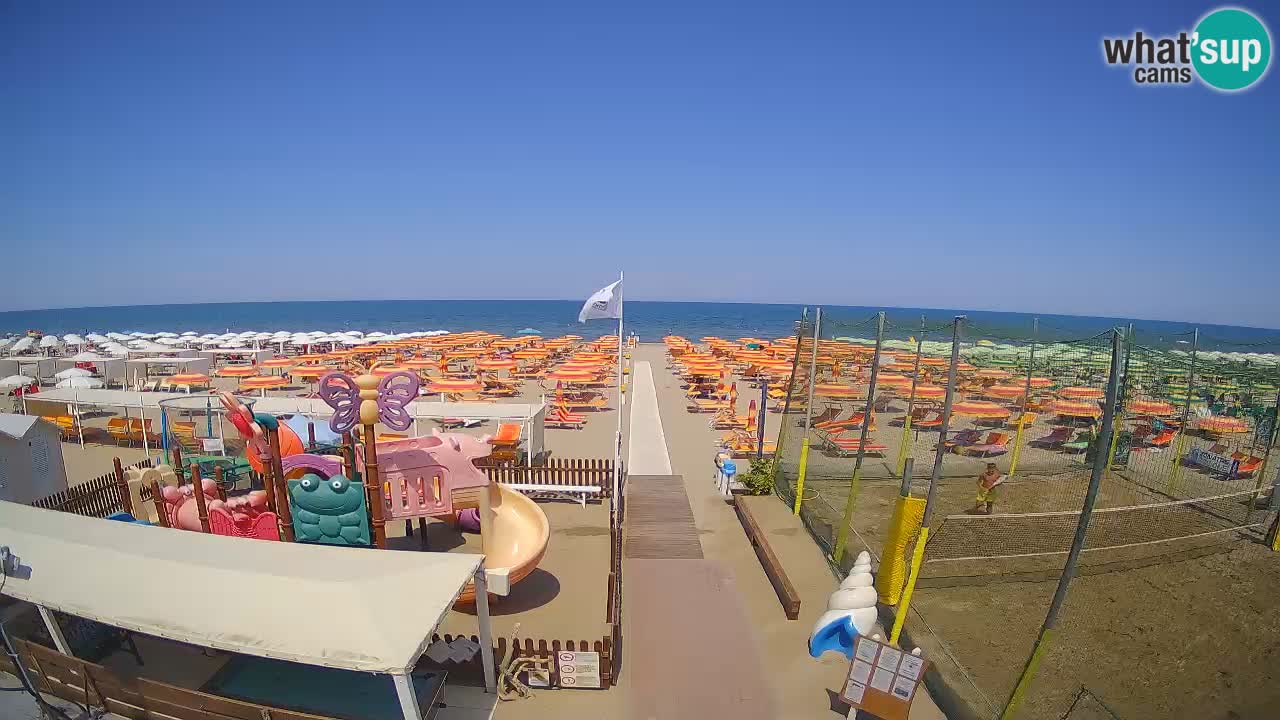Webcam Strand Riccione – Spiaggia Zona 3 Riccione