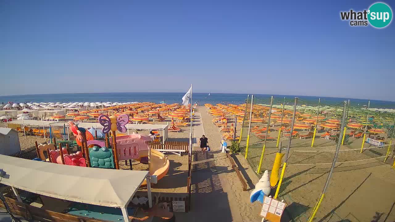 Riccione web kamera – Plaža Zona 3