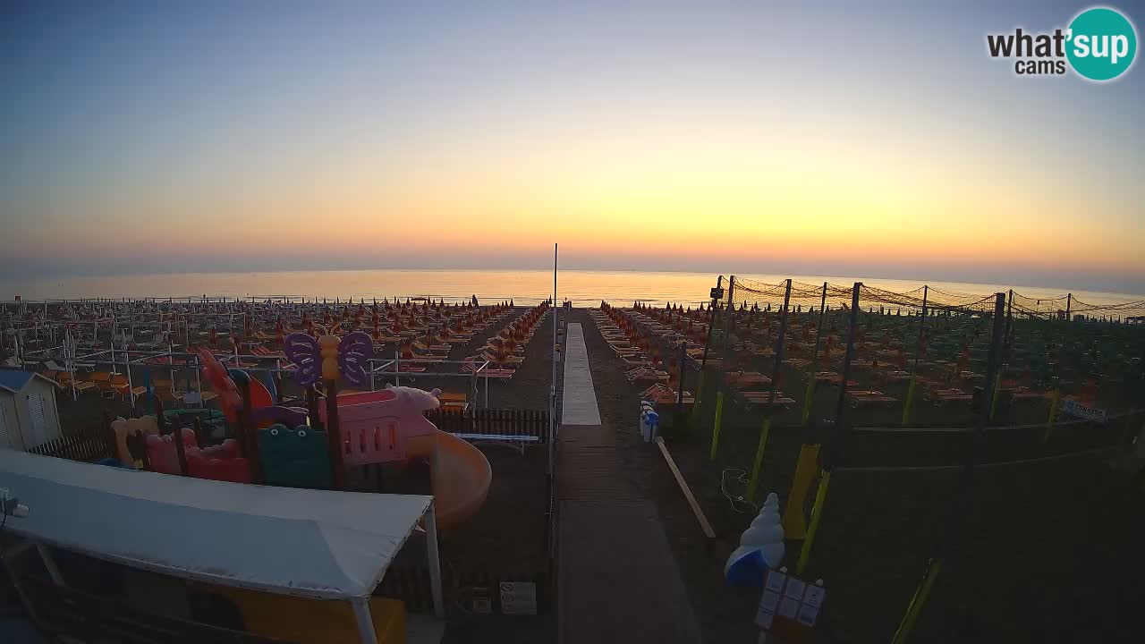Webcam météo de Riccione – Plage Zona 3
