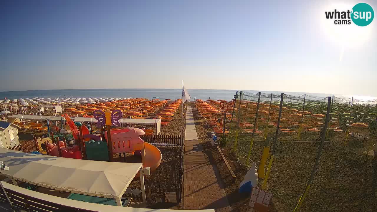 Riccione web kamera – Plaža Zona 3