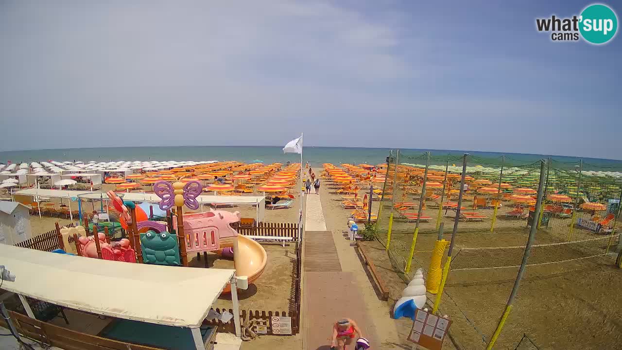 Riccione web kamera – Plaža Zona 3