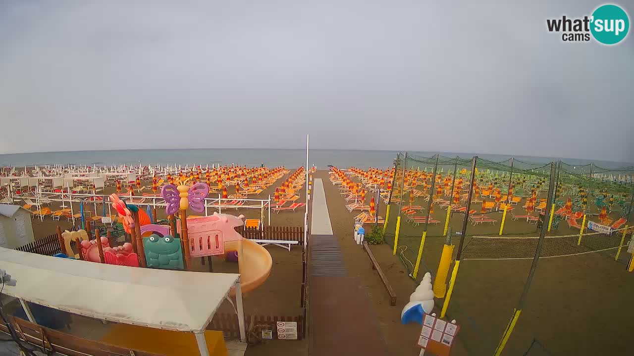 Webcam météo de Riccione – Plage Zona 3