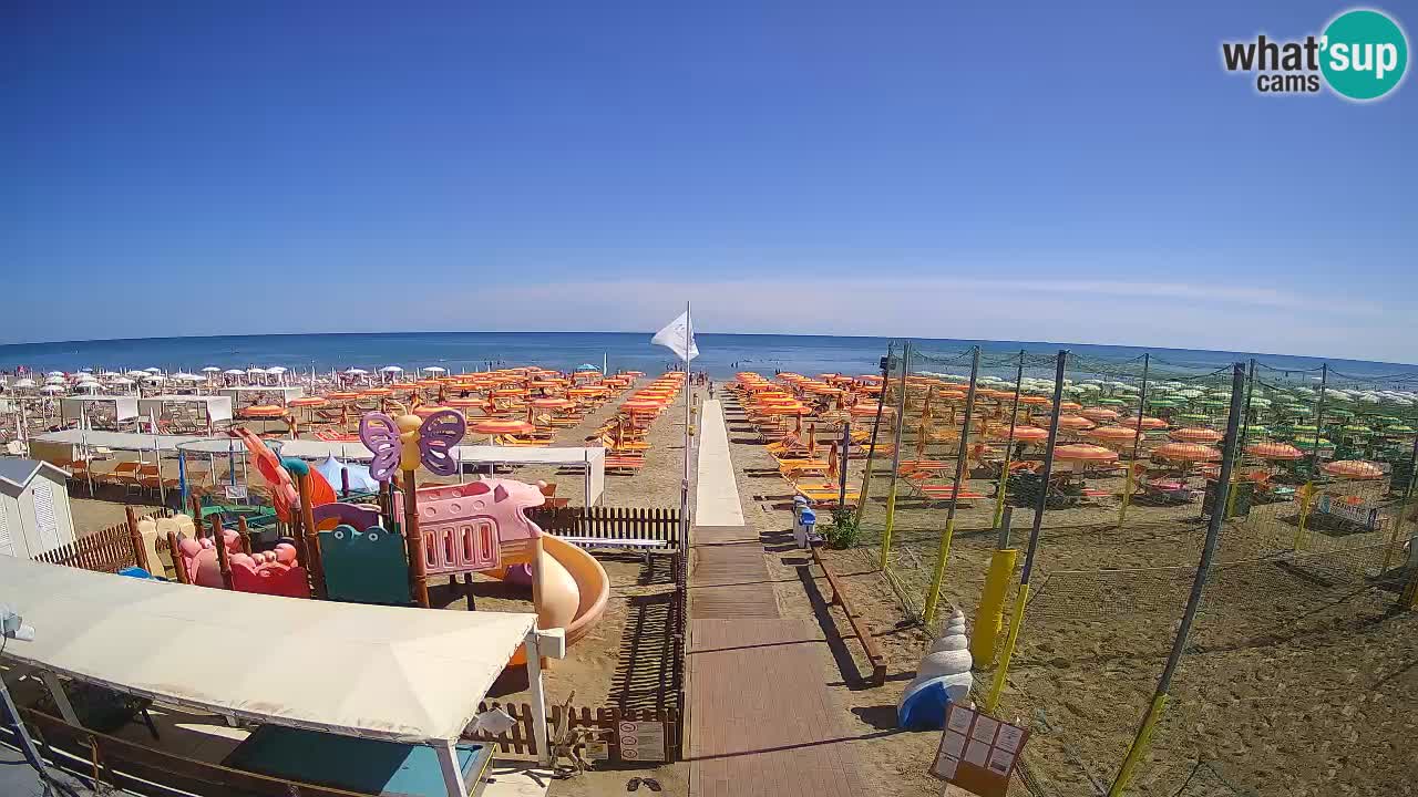 Riccione web kamera – Plaža Zona 3