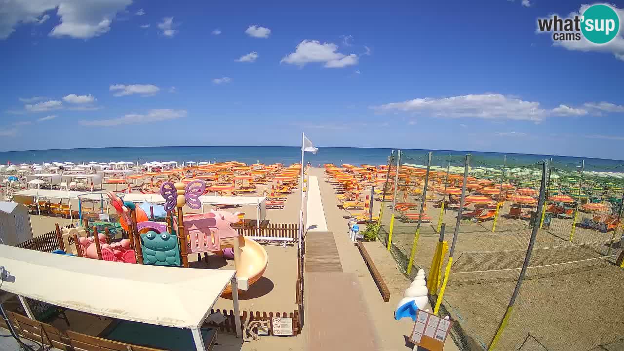Webcam Strand Riccione – Spiaggia Zona 3 Riccione