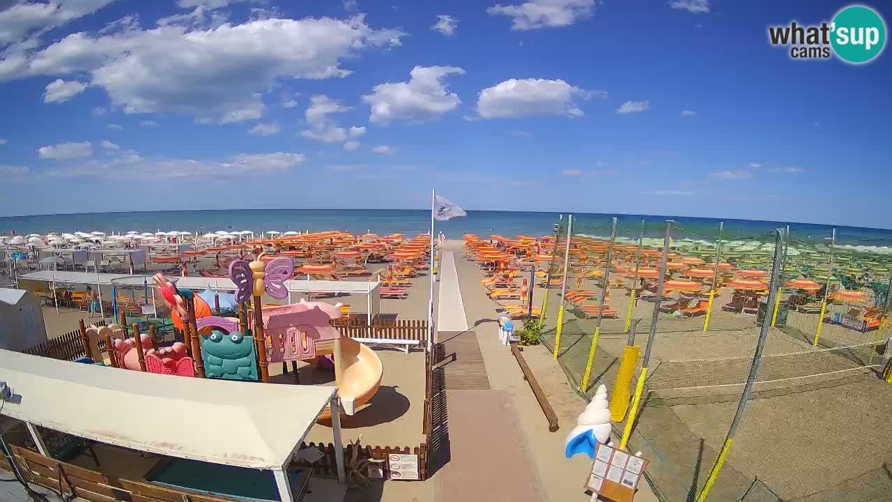 Cámara web de Riccione – Playa Zona 3