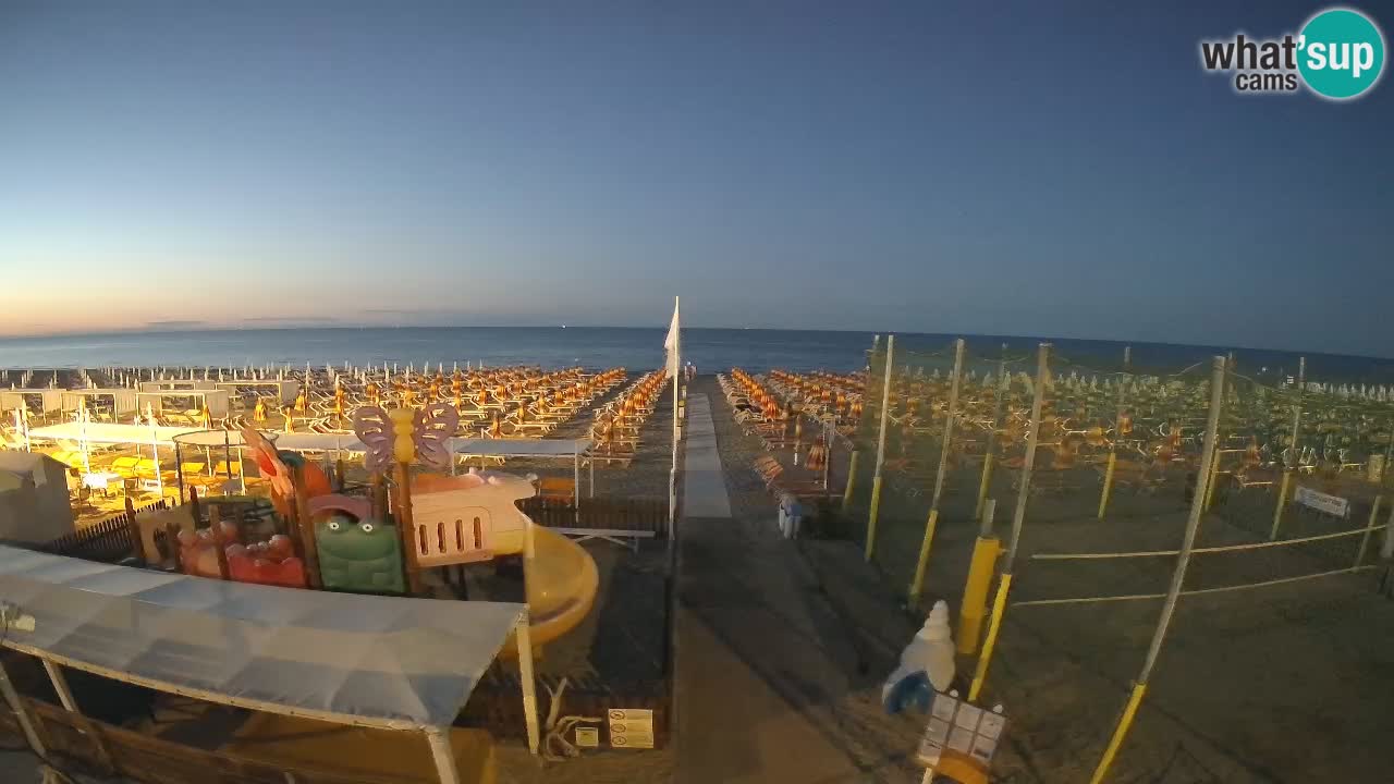 Riccione web kamera – Plaža Zona 3