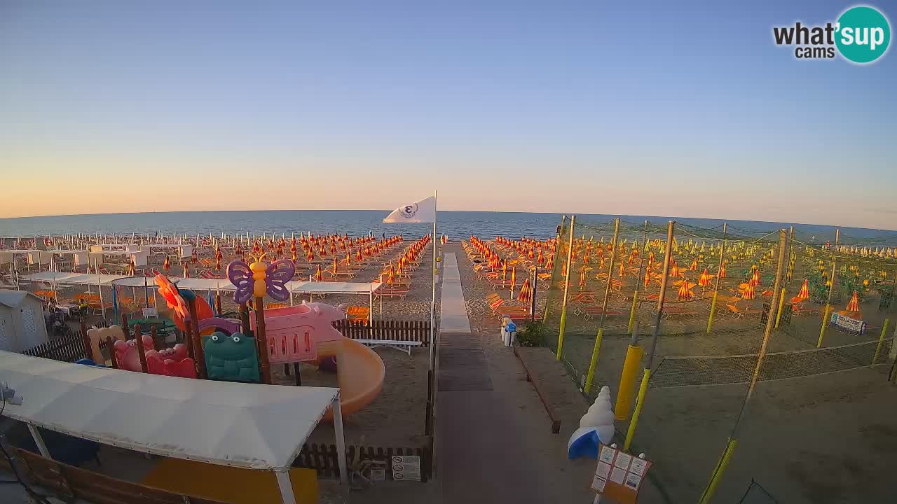 Riccione web kamera – Plaža Zona 3