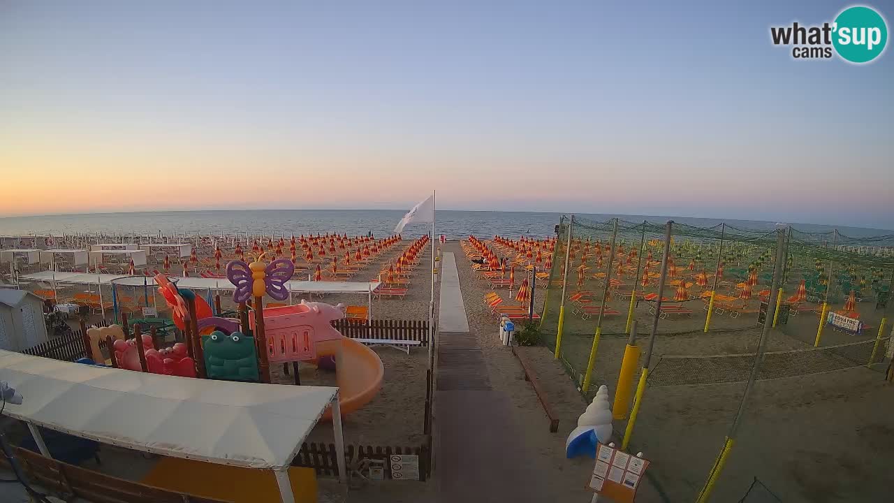 Riccione web kamera – Plaža Zona 3