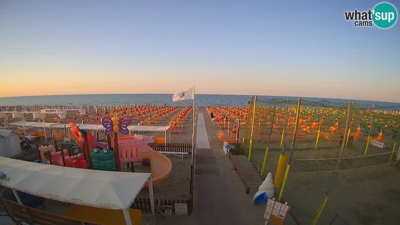 Cámara web de Riccione – Playa Zona 3