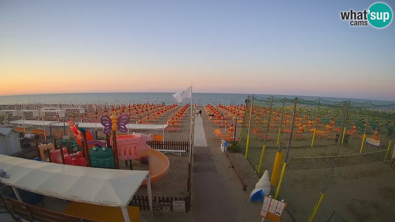 Riccione web kamera – Plaža Zona 3