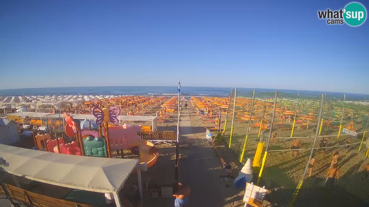 Webcam météo de Riccione – Plage Zona 3