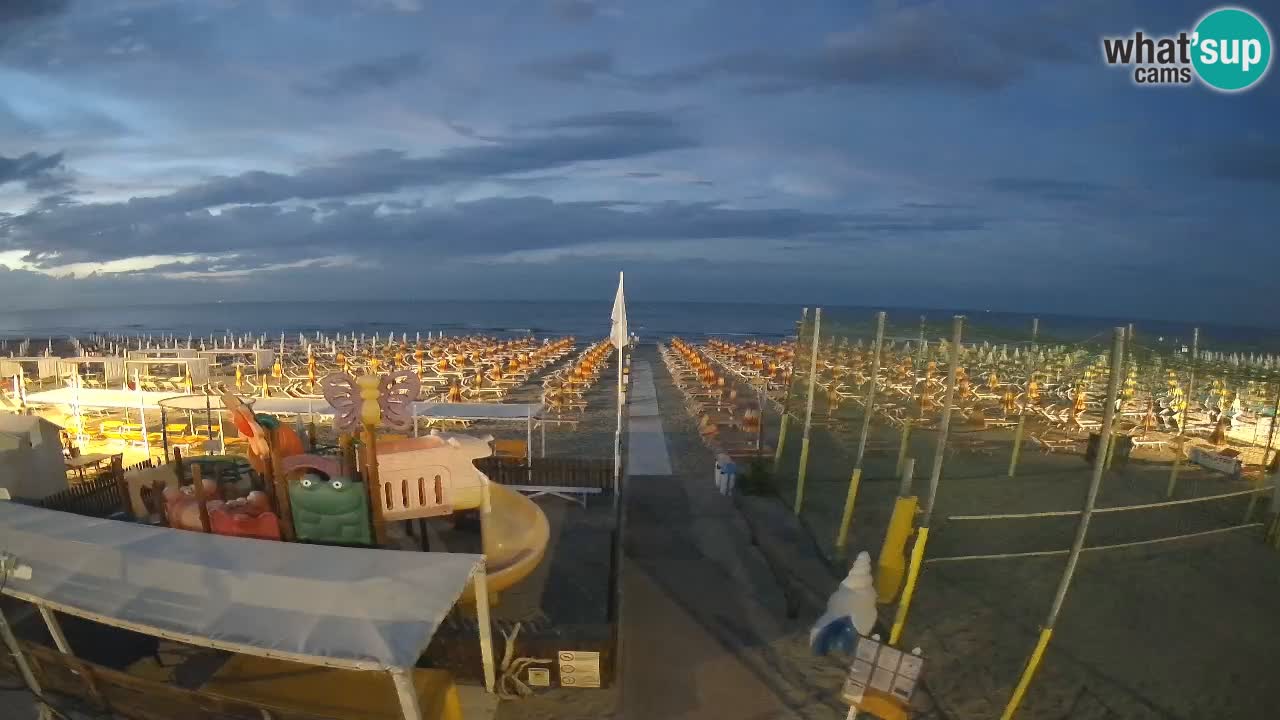 Riccione webcam – Zona 3 Riccione beach