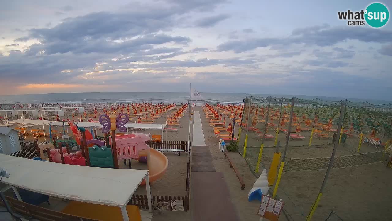 Webcam météo de Riccione – Plage Zona 3
