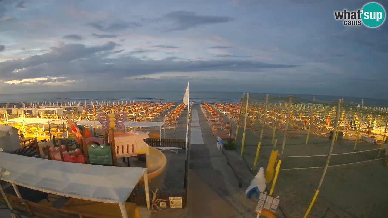 Webcam Strand Riccione – Spiaggia Zona 3 Riccione