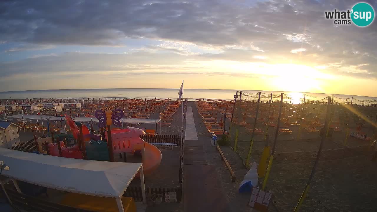 Webcam météo de Riccione – Plage Zona 3